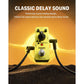 Donner Guitar Delay Pedal For Pedal Boards, Electric Guitar, Yellow Fall Analog Delay Mini Guitar Effect Pedal Vintage Delay, True Bypass,