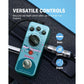 Donner Modulation Pedal - Mod Square For Electric Guitar Pedal Boards, 16 Effects Chorus Phaser Tremolo Flanger Rotary Vibrato Wah Lo-fi Detune 16 Modulation Modes, True Bypass,