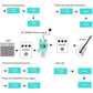 Donner Triple Looper Guitar Pedal, 90 Mins Looping Time Loop Pedal With Screen, 3 Loops Looper Pedal With Unlimited Overdubs Undo/Redo,
