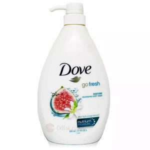 Dove Go Fresh Restore Blue Fig & Orange Blossom Nourishing Body Wash 800ml,8901030661655,