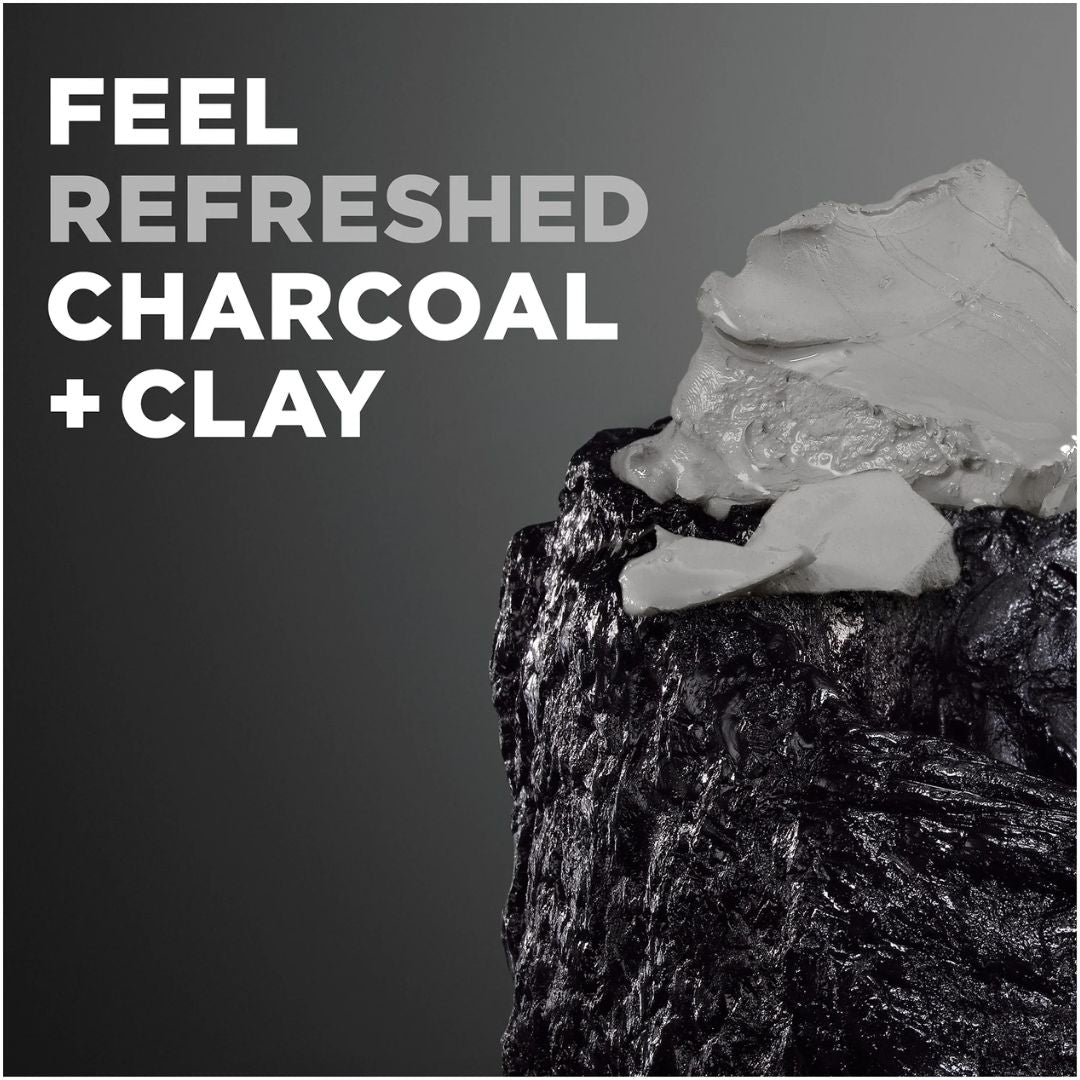 Dove Men +Care Charcoal + Clay Exfoliating 3-In-1 Bar Soap (Pack Of 6) 106g Each,011111005945,