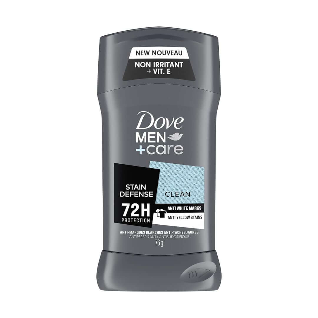 Dove Men +Care Stain Defense Clean Antiperspirant Stick 76g