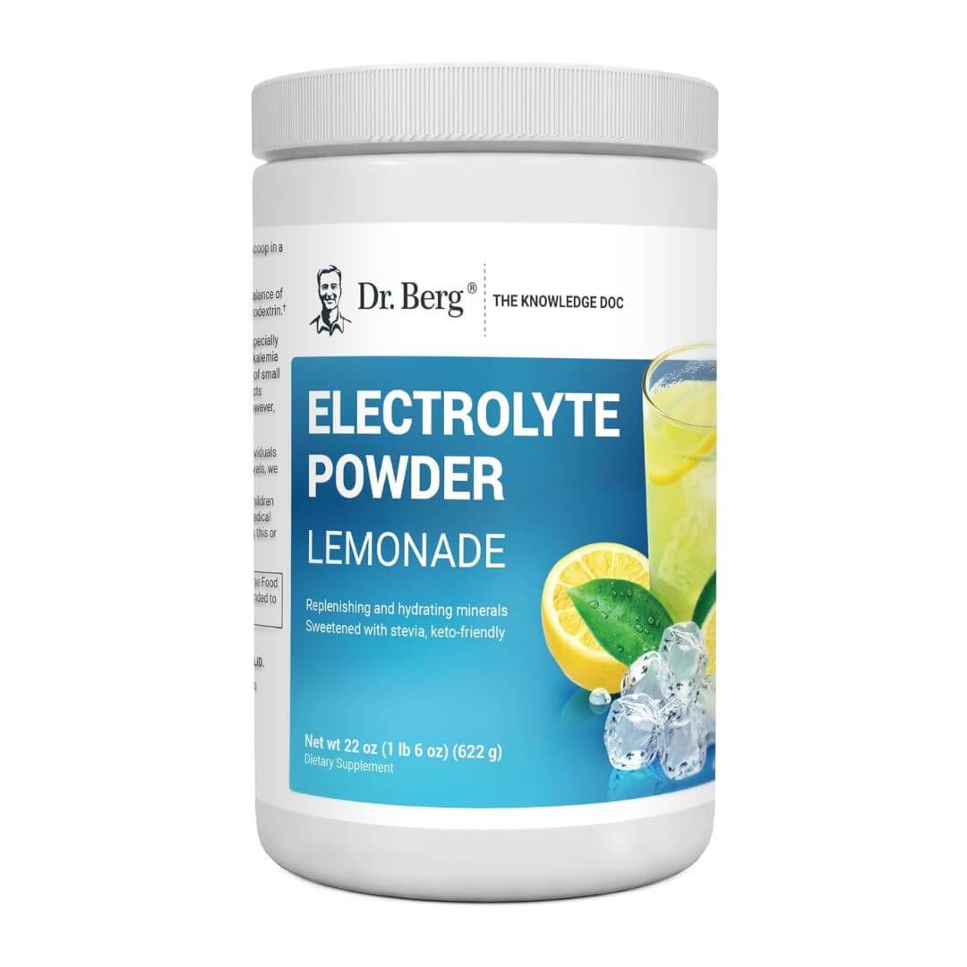 Dr. Berg Lemonade Flavor Electrolyte Powder 622g