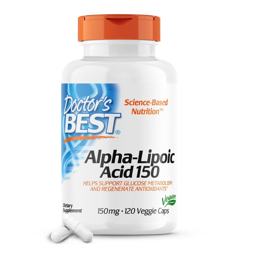 Doctor's Best Alpha-Lipoic Acid 150 150mg 120 Veg Capsules