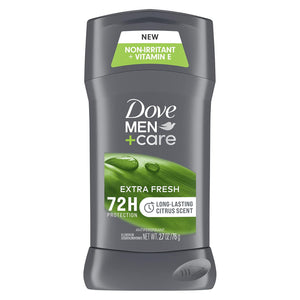 Dove Men+Care Antiperspirant Deodorant With 48-hour Sweat And Odor Protection Extra Fresh Antiperspirant For Men Formulated With Vitamin E And Triple Action Moisturizer 2.7 Oz,