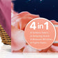 Downy Downy Infusions Mega Dryer Sheets, Laundry Fabric Softener, BLISS, Amber And Rose, 130 Count