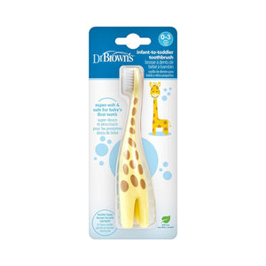 Dr. Brown's Dr. Brown's Infant-to-Toddler Toothbrush, Giraffe