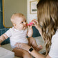Dr Brown's Infant to Toddler Training Toothbrush, Soft for Baby's First Teeth, Pink Elephant, 0-3 Years (Colors/Styles May Vary)