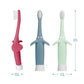 Dr Brown’s Infant-to-Toddler Toothbrush, Soft & Safe Baby Training Brush, Elephant Mint, 0-3 Years (Styles May Vary)