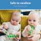Dr Brown's Infant to Toddler Training Toothbrush Set, Fluoride-Free Baby Toothpaste, Strawberry Giraffe, 14oz, 0-3 Years