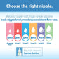 Dr. Brown's Original Nipple, Level 3 (6m+), 6 Count,