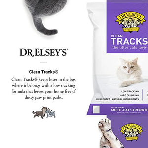 Dr. Elsey's Clean Tracks Low Dust Clumping Clay Cat Litter 40 lb Bag