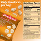 Drizzilicious Mini Rice Cakes, Cinnamon Swirl, 074oz Pack of 10, Gluten-Free, Vegan, Low Calorie Snack for Kids & Adults