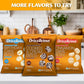 Drizzilicious Drizzilicious Mini Rice Cakes S'mores - Rice Crisps, Healthy Snack For Adults And Kids, Flavored Rice Cakes, Vegan, Gluten Free, Allergen Free, Only 90 Calories Per Bag - 0.74 Oz (Pack Of 10)