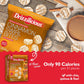 Drizzilicious Mini Rice Cakes, Cinnamon Swirl, 074oz Pack of 10, Gluten-Free, Vegan, Low Calorie Snack for Kids & Adults