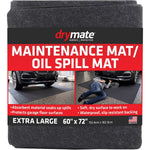 Drymate Premium Maintenance Mat Oil Spill Garage Floor Mat (60 X 72 ), Absorbent, Waterproof, Contains Liquids, Protects Garage Surface Or Driveway, Reusable, Washable, Durable (USA Made),758035330646