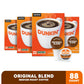 Dunkin’ Original Blend Medium Roast Coffee K-Cup Pods, 22 Count, Pack of 4