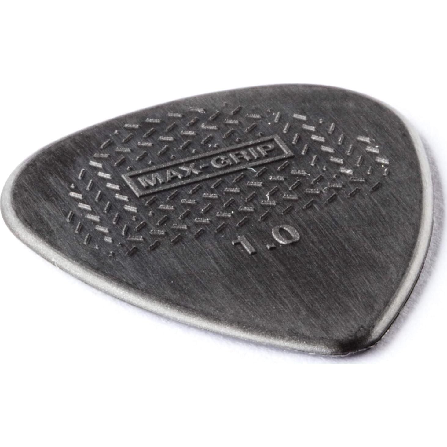 Dunlop 449P1.0 Max-Grip Nylon Standard, Black, 1.0mm, 12/Player's Pack,