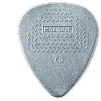 Dunlop 449P.73 Max-Grip Nylon Standard, Gray, .73mm, 12/Player's Pack,