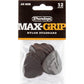 Dunlop 449P.88 Max-Grip Nylon Standard, Dark Gray, .88mm, 12/Player's Pack,