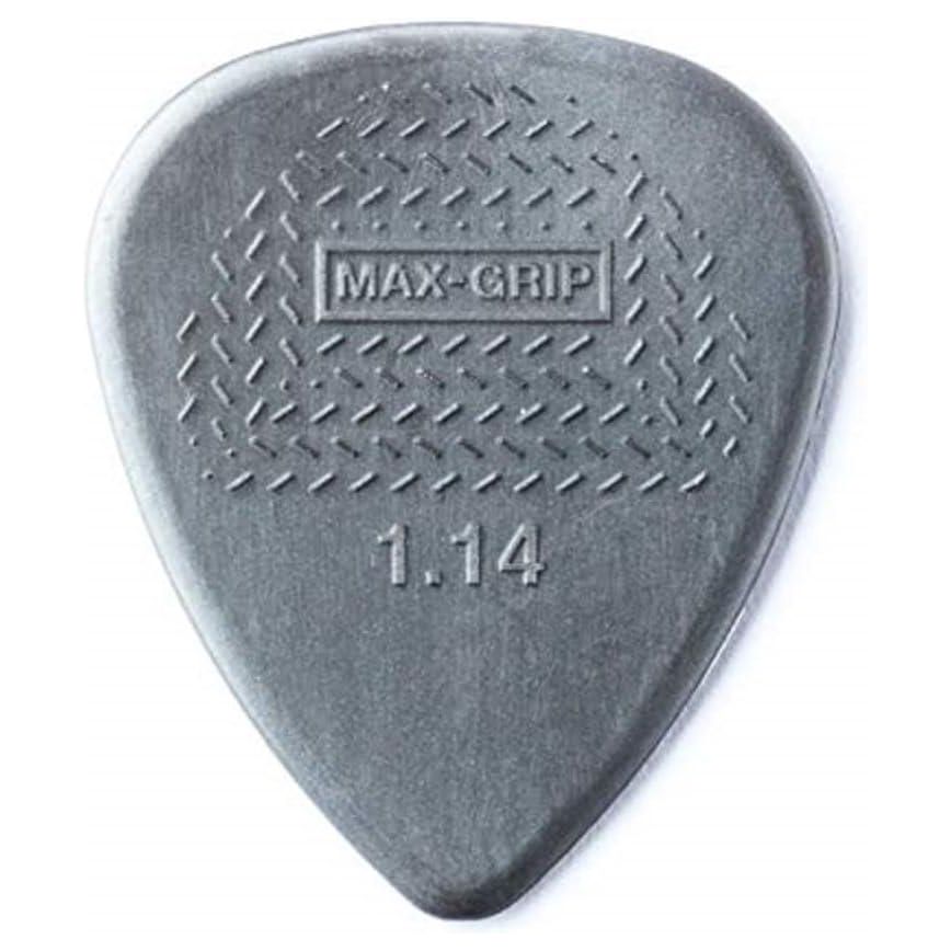 Dunlop 449R1.14 Max-Grip Nylon Standard, Carbon, 1.14mm, 72/Bag,