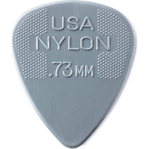 Dunlop 44P73 .73mm Nylon Standard Guitar Picks, 12-Pack,