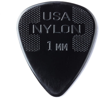 Dunlop 44R1.0 Nylon Standard, Black, 1.0mm, 72/Bag,