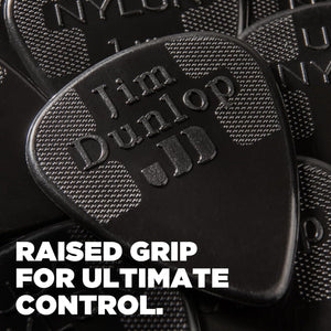 Dunlop 44R1.0 Nylon Standard, Black, 1.0mm, 72/Bag,
