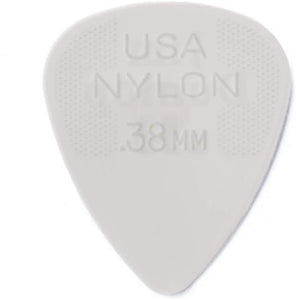 Dunlop 44R38 .38mm Nylon Standard Guitar Picks, 72-Pack,