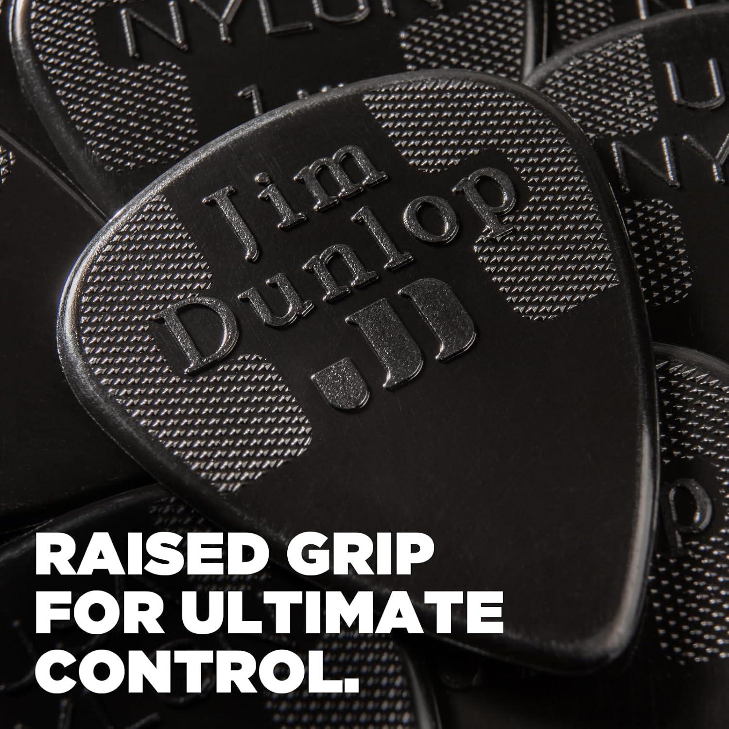 Dunlop 44R38 .38mm Nylon Standard Guitar Picks, 72-Pack,