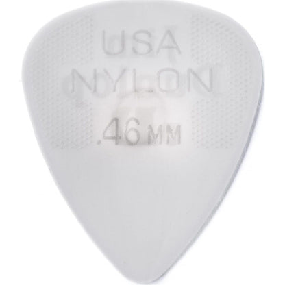 Dunlop Nylon Standard, White, .46mm, 12/Player's Pack,