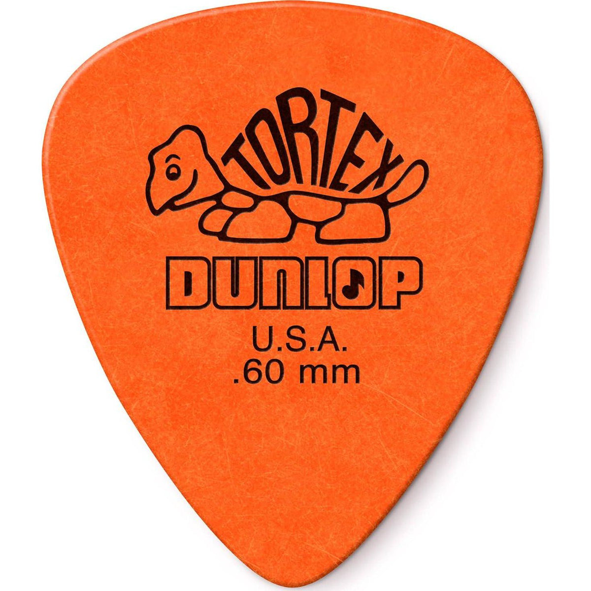 Dunlop Tortex Standard .60mm Orange Guitar Pick, 24 Pack,