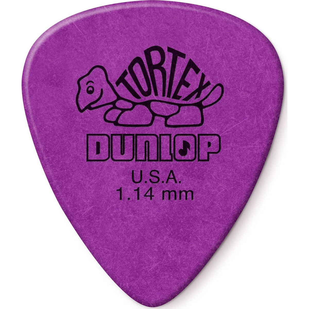 Dunlop Tortex Standard 1.14mm Purple Guitar Pick, 24 Pack,