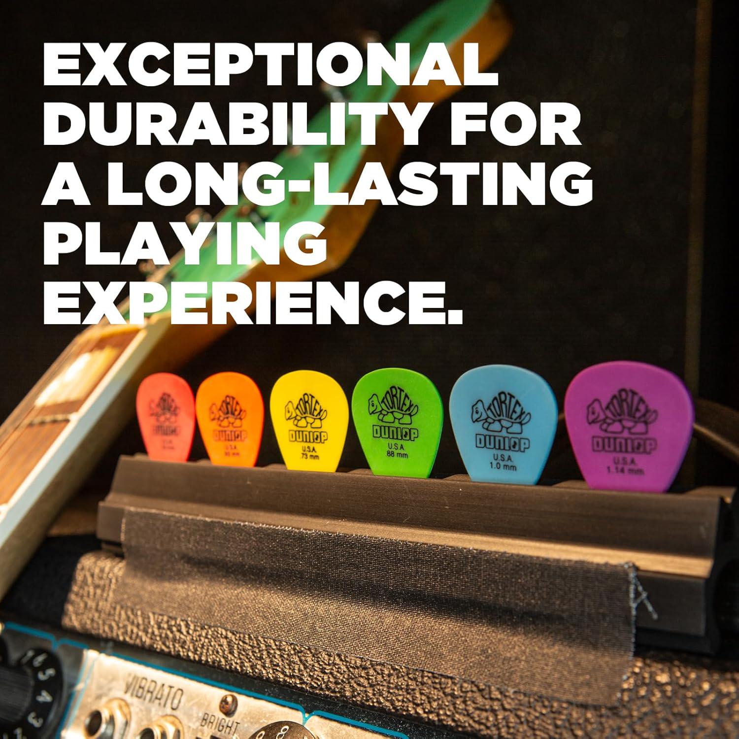 Dunlop Tortex Standard .88mm Green Guitar Picks-36 Pack,