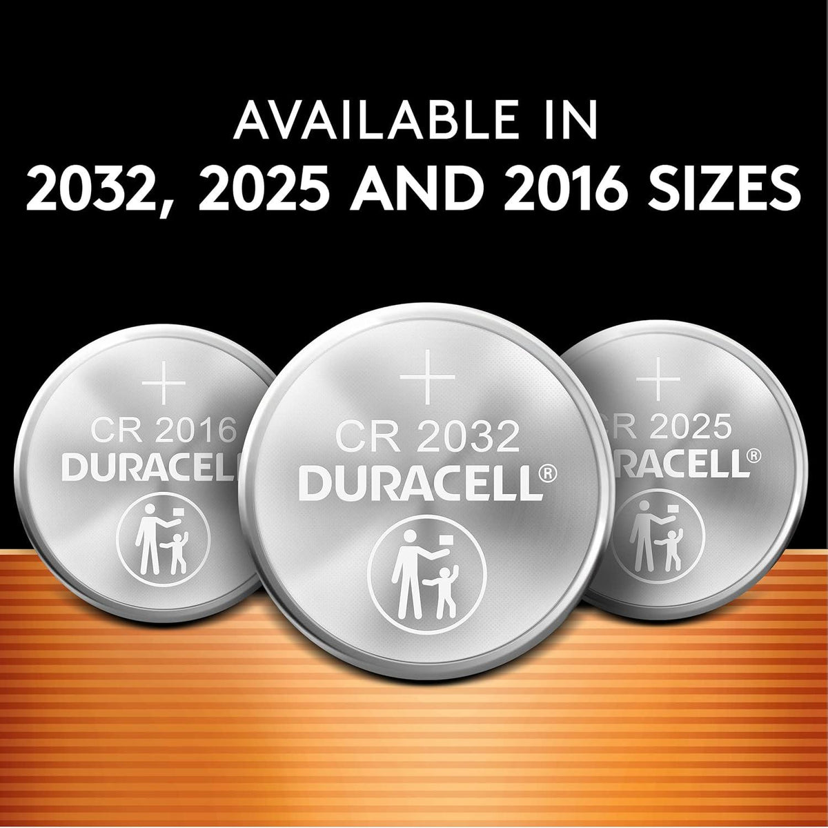 Duracell 2032 Lithium Battery, 2 Count, Child Safety Features, Compatible with Apple Airtag, Key Fob & Other Devices, CR2032 3V Coin Cell Battery