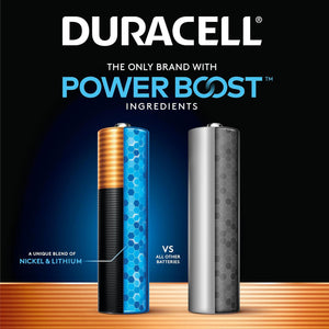 Duracell Coppertop AA Batteries with Power Boost Ingredients, 28 Count, Reclosable Pack for Easy Storage & Access