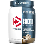 Dymatize ISO100 Hydrolyzed Protein Powder, 100% Whey Isolate Protein, 25g Of Protein, 5.5g BCAAs, Gluten Free, Fast Absorbing, Easy Digesting, Cookies And Cream, 20 Servings,