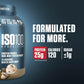 Dymatize ISO100 Hydrolyzed Protein Powder, 100% Whey Isolate Protein, 25g Of Protein, 5.5g BCAAs, Gluten Free, Fast Absorbing, Easy Digesting, Cookies And Cream, 5 Pound,