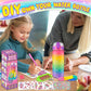 Edsportshouse DIY Water Bottle Kit for Girls Ages 4 to 10 Unicorn Painting Crafts Set Birthday or Holiday Art Toy Gift for Kids