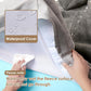 Eheyciga Orthopedic Large Dog Bed with Memory Foam Sides Washable Cover Non Slip Grey
