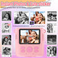 Esoxoffore Kids Instant Print Camera, 32GB SD, Pink, Gift for Girls Ages 3–12, HD Video & Photo Toy