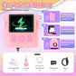 Esoxoffore Kids Instant Print Camera, 32GB SD, Pink, Gift for Girls Ages 3–12, HD Video & Photo Toy