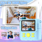 Esoxoffore Instant Print Camera for Kids Ages 3 to 12 Birthday Gift with Selfie Mode and 1080p Video Blue Travel Toy Camera