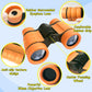 ESSENSON Binoculars For Kids Toys Gifts For Age 3-12 Years Old Boys Girls Kids Telescope Outdoor Toys For Sports And Outside Play Hiking, Bird Watching, Travel, Camping, Birthday Presents (Orange),