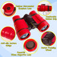 ESSENSON Binoculars For Kids Toys Gifts For Age 3-12 Years Old Boys Girls Kids Telescope Outdoor Toys For Sports And Outside Play Hiking, Bird Watching, Travel, Camping, Birthday Presents (Red),