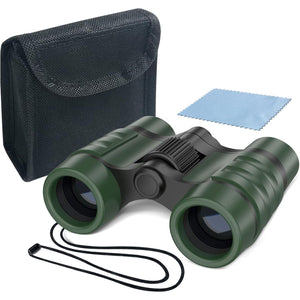 ESSENSON Binoculars For Kids Toy Gift For 3 4 5 6 7 8+ Year Old Boys Girls Kids Telescope Outdoor Toys For Sports And Outside Play Hiking, Bird Watching, Travel, Camping, Birthday Presents(Green),