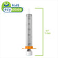 EZY DOSE Kids Baby Oral Syringe And Dispenser, True Easy Design For Liquid Medicine, Easy To Control, 10 ML/2 TSP Color Coded, BPA Free,
