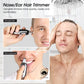 ZORAMI Ear And Nose Hair Trimmer Clipper - 2025 Professional Painless Eyebrow And Facial Hair Trimmer For Men Women,Battery-Operated Trimmer With IPX7 Waterproof,Dual Edge Blades For Easy Cleansing Black