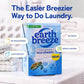 Earth Breeze Laundry Detergent Sheets, Fresh Scent, Eco-Friendly, Liquidless Soap, Travel-Friendly, Tackles Tough Stains & Odors, 60 Loads, 90 ct (3-Pack)