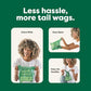 Earth Rated Dog Poop Bags, 120 Count, Unscented, Extra-Wide Leakproof with Handles, Easy-Tie Rolls